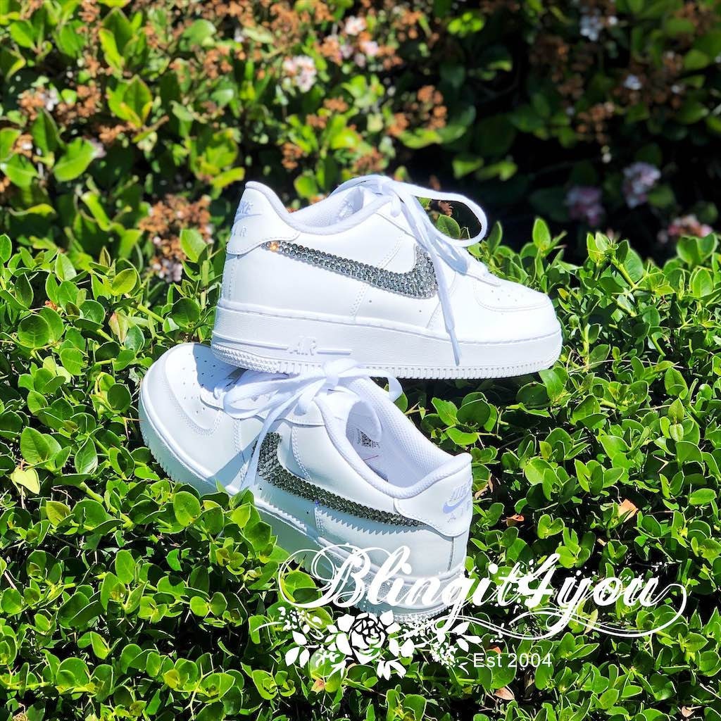 crystal nike air force 1