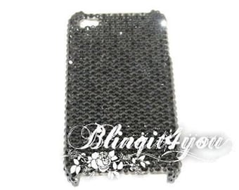 SS16 Luxury Bling iPhone XS MAX Case Cover Custom make handmade Jet Hematite Swarovski Elements Crystal Diamond Gift Idea for Mom Wife Her