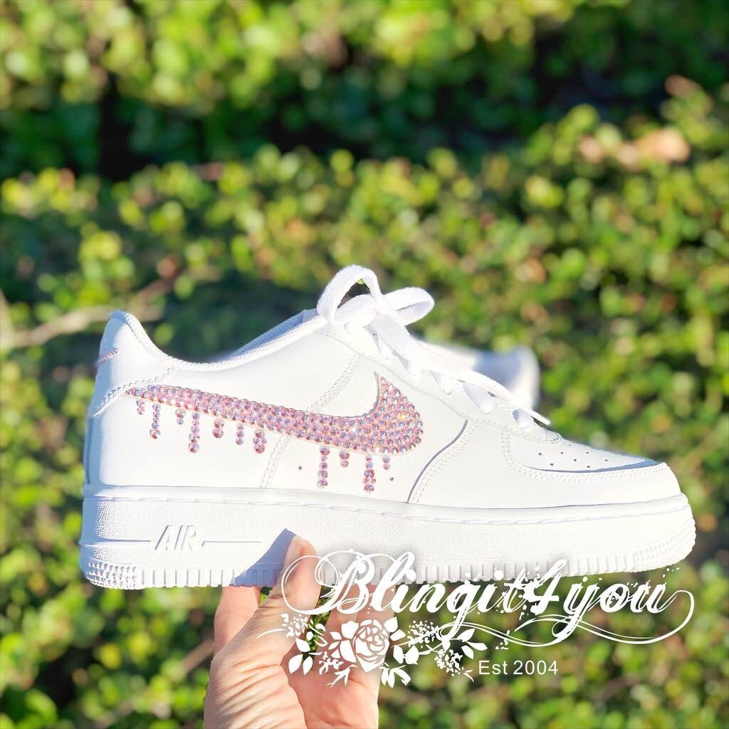 Drip Nike Air Force 1 Low Shoes Women's / 7.5