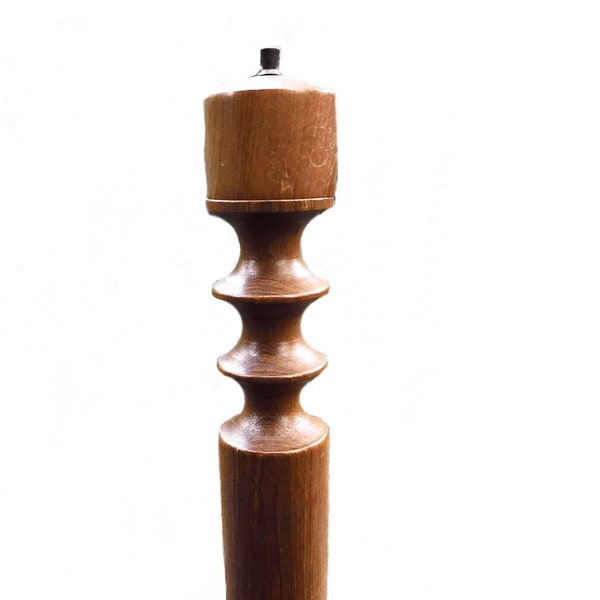 13 Inch Dansk Teak Peppermill  Tall Danish Teak Peppermill  Mid Century Home Teak Pepper Mill  Eames Teak Retro Home Peppermill