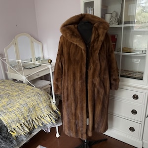 Christian Dior Sable Coat for Holt Renfrew, Vintage MCM Dior