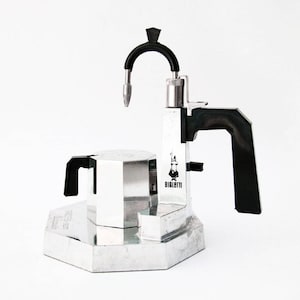 Cafetière italienne expresso cappuccino latte Bialetti et cuiseur vapeur à lait - Pot Bialetti Termocrem Moka vintage Retro Kitchen