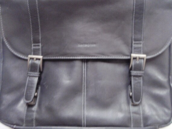 Samsonite Leather Briefcase Computer Bag, Unisex … - image 2