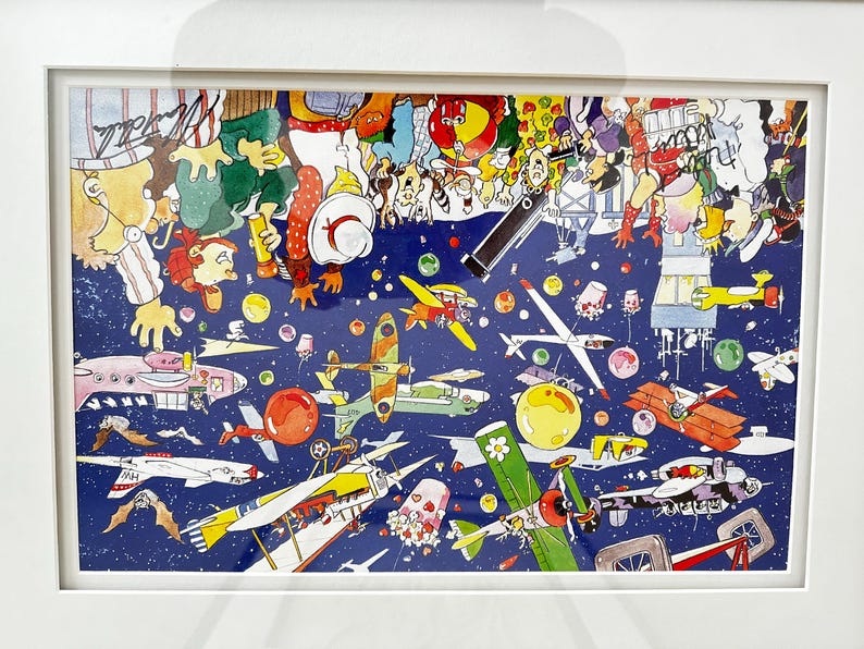 Michael Martchenko Sg'd Illustration Art Framed From Matthew and the ...