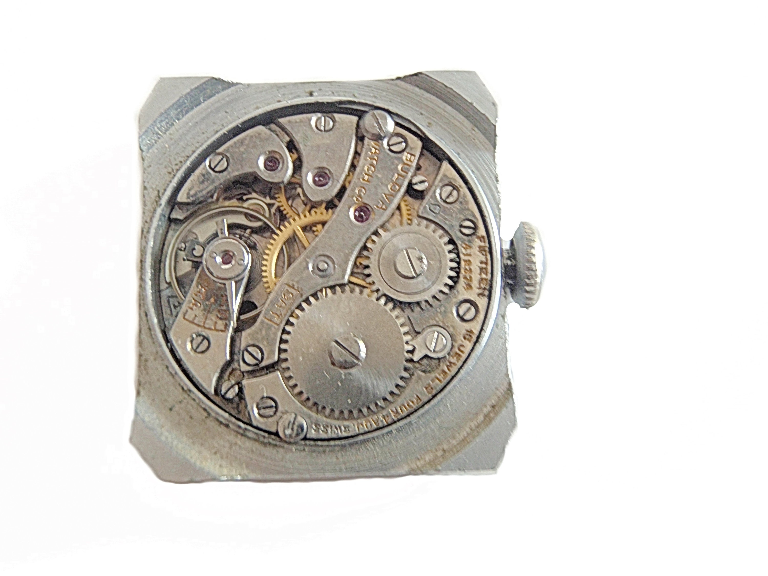 1927 ART DECO BULOVA WATCH 14KGF timezone852 | Bulova  main image 3