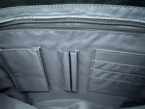 Samsonite Leather Briefcase Computer Bag, Unisex … - image 10
