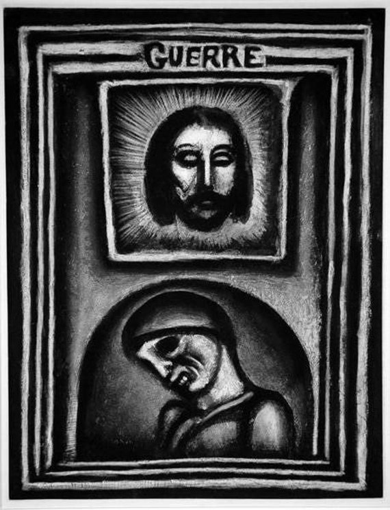 ジョルジュルオー　　Georges Rouault's MISERERE 真作】【WISH】ジョルジュ・ルオー Georges Rouault