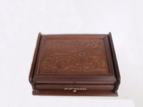 Mens Jewelry and Watch Box  Vintage 1987 Rosalco … - image 6