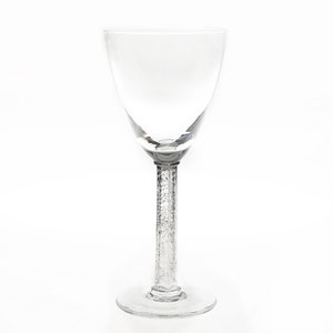 5 Lalique Phalsbourg Wine Glasses - French Crystal Lalique Barware Wedding Shower Gift Event Toasting Glasses - Fine Dining Crystal