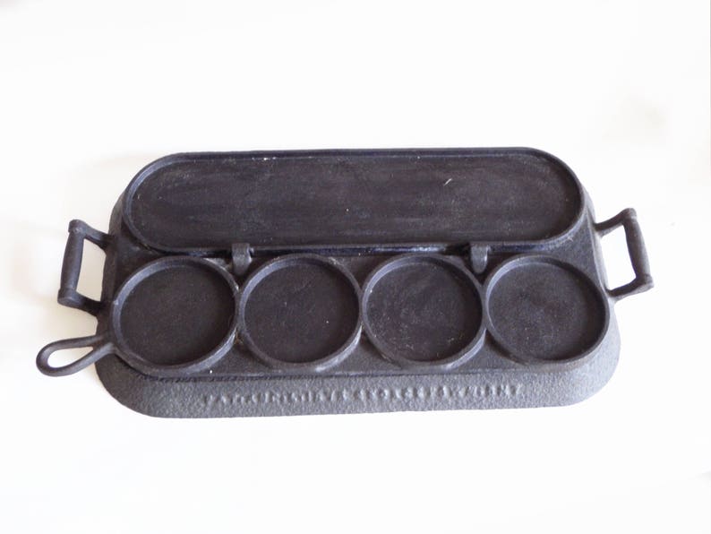 1873 Cast Iron Griddle Antique Cast Iron for Pancakes Etsy