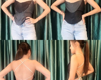 Lalamel Handmade limited edition silk cami top