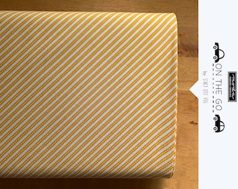 35x36 Gold Home Decor Fabric 1 Yard Striped Fabric Supplies Gold Yellow Pillow Upholstery Fabric Mustard Yellow Stripe Fabric Remnant