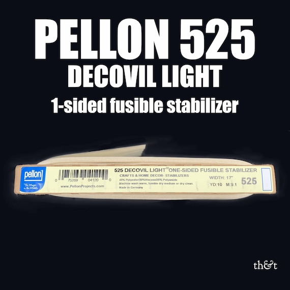 Pellon Decovil Light, One-Sided Fusible - PER QUARTER METRE Pellon Decovil Light, One-Sided Fusible - PER QUARTER METRE