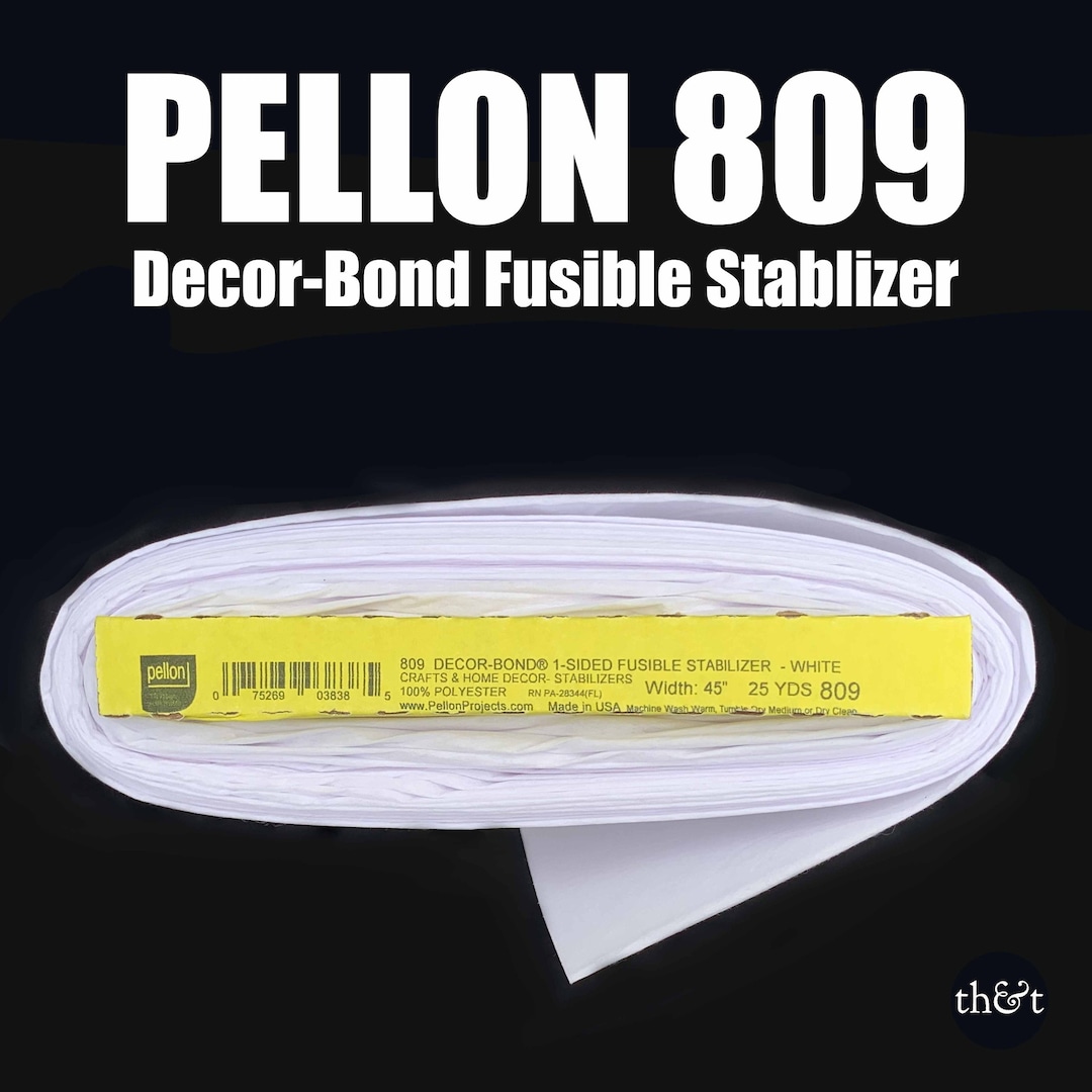 PELLON 809 Decorbond Fusible Stabilizer One Side Fusible Etsy
