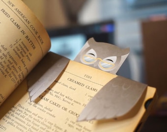 Delivery Owl | Envelope-holder, bookmark | Wizard party favor - Download digital prints instantly | 2 PDF templates