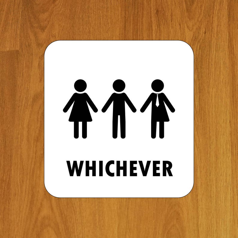 Gender Neutral Bathroom Sign High Quality Restroom