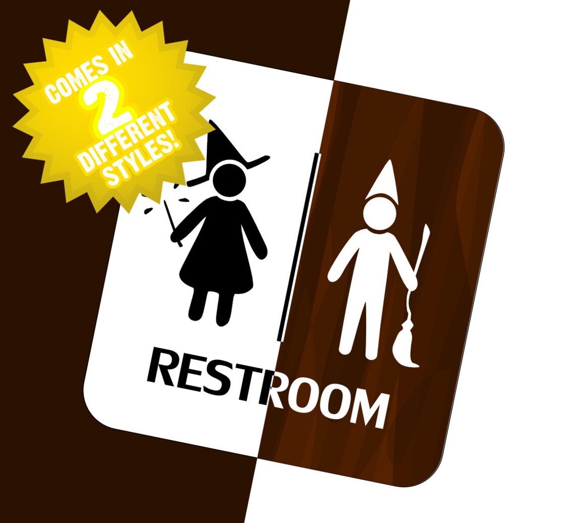 Pirate Bathroom Sign Birthday Party Restroom Template - Etsy