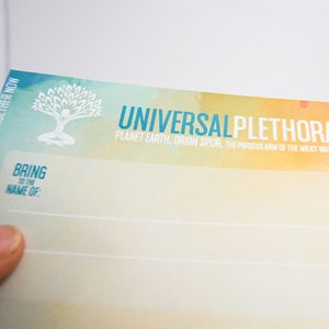 Universal Plethoras Intentional Abundance Cheques Print and fill in your next Freedom Dream Amount Instant Download image 7