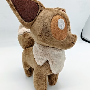 Chibi Eevee Plush Handmade Inspired Fanart Plush