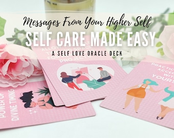 Self-Care Oracle Deck | Daily Inspiration, Journal Prompts