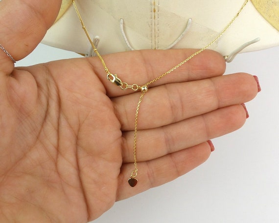 14k Gold Cross & Virgin Mary Necklace: Adjustable Choker - Etsy
