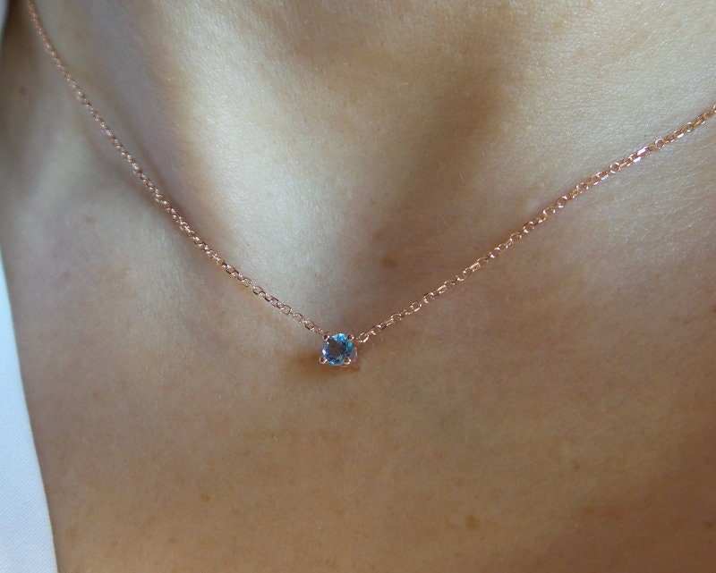 aquamarine necklace canada