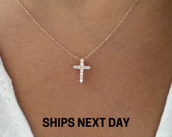 21 mm Jewels Obsession Cross Pendant 14K Rose Gold Cross Pendant 21 mm Jewels Obsession Cross Pendant 14K Rose Gold Cross Pendant