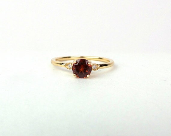 Red Garnet Ring theia Engagement Ring Antique Ring Rings for Women Vintage  Ring Gemstone Ring Garnet Jewelry Flower Ring - Etsy