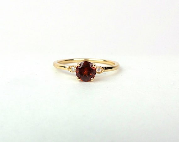 14k garnet ring deals
