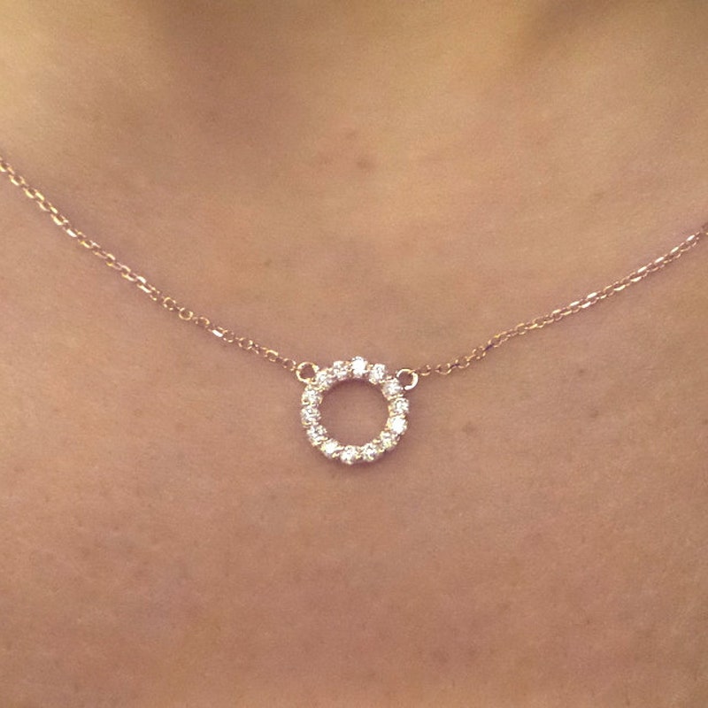 Circle Centerpiece Necklace