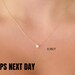 Diamond Necklace / 14k Gold Diamond Necklace / Diamond Solitaire Necklace / Moms Day Diamond Necklace / Bridal Diamond / Floating Diamond 