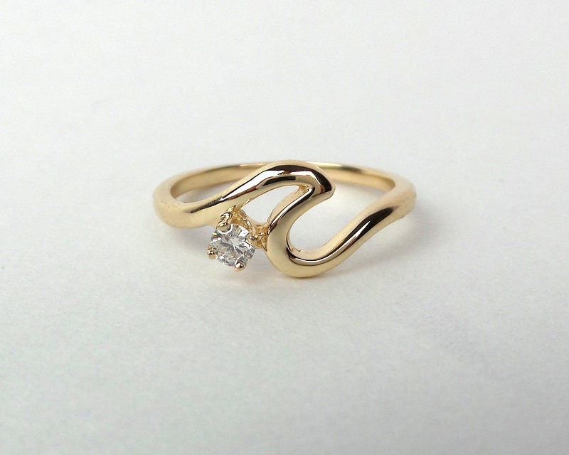 Wavy Clicker Ring – STONE AND STRAND