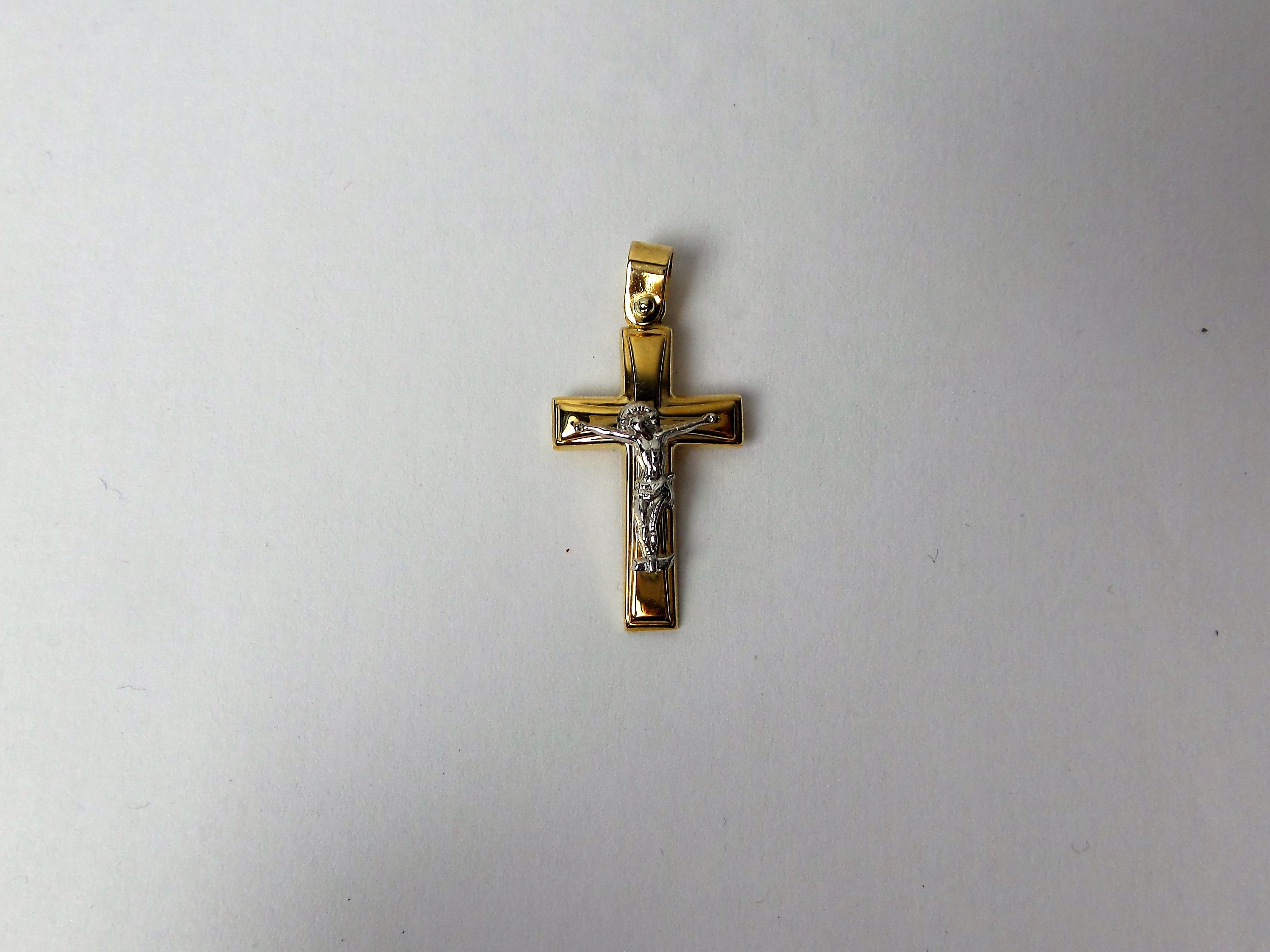 Gold Cross / 14k Gold Cross / Crucifix Cross / Jesus Cross / Communion ...
