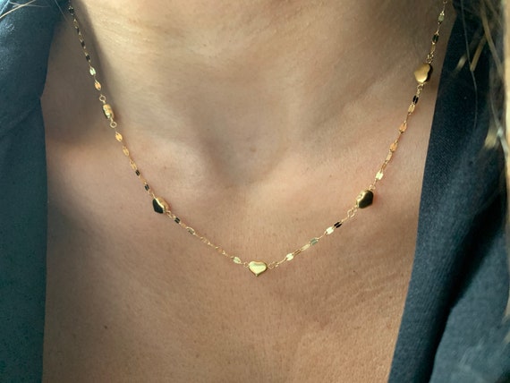 Heart station necklace deals