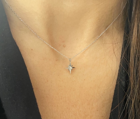 North Star Diamond Necklace – COLY LOS ANGELES