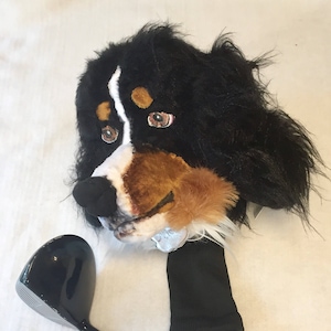 Custom Golf club cover Bernese Mountain dog portrait image 2