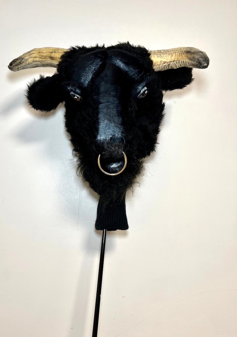 Puppetsinabag Bull Golf Headcover