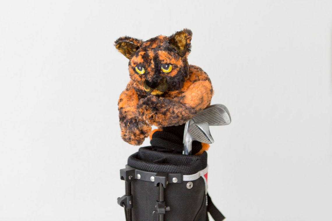 CAT Golf Club Head Cover custom Pet Portrait Golf Etsy UK