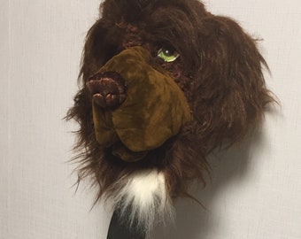 CUSTOM made Golf club headcover -Newfoundland DOG PORTRAIT