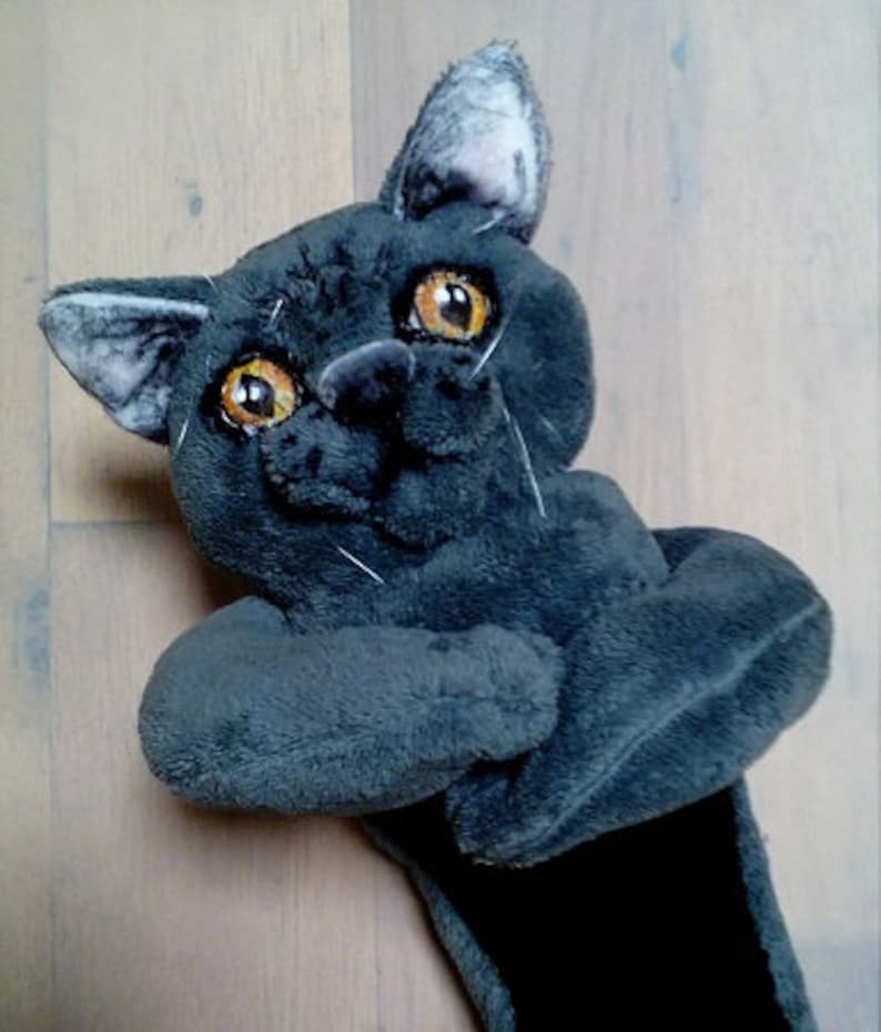 GOLF club head cover Custom CAT portrait British Etsy