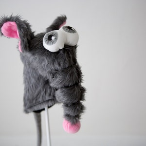 Hoofddeksel golfclub, rat, grote muis, golfaccessoires, golfcadeau