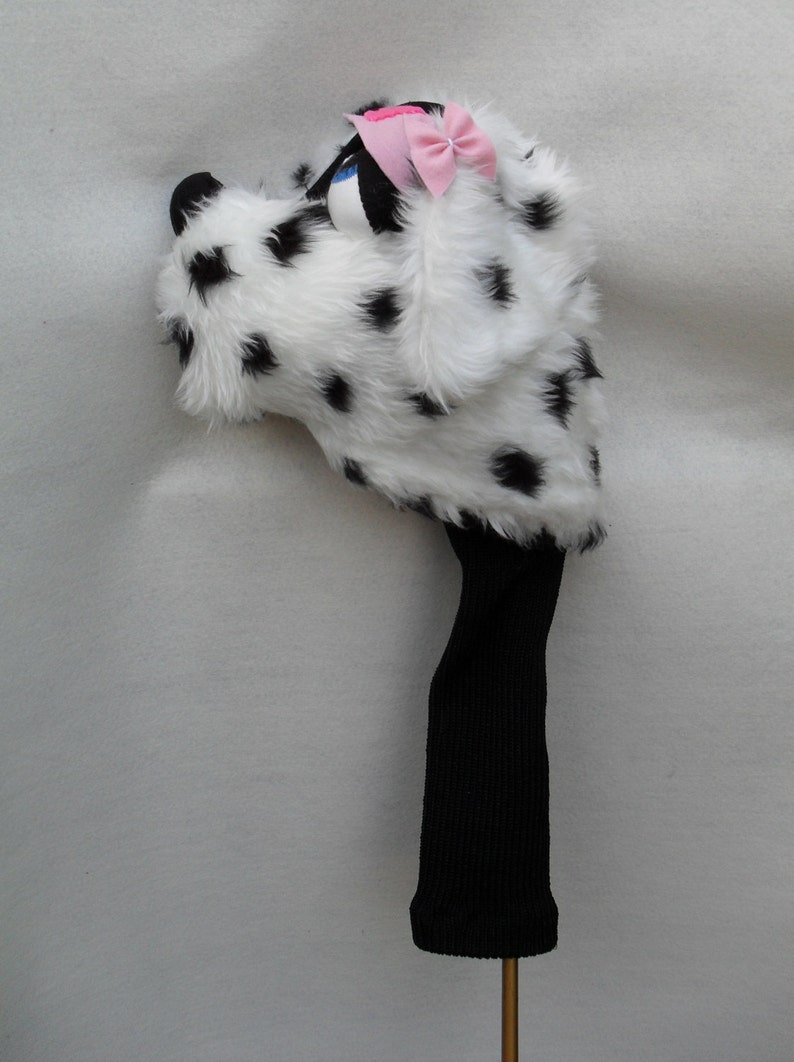Personalised Golf Headcover Dalmatian Dog girl Golf Etsy UK