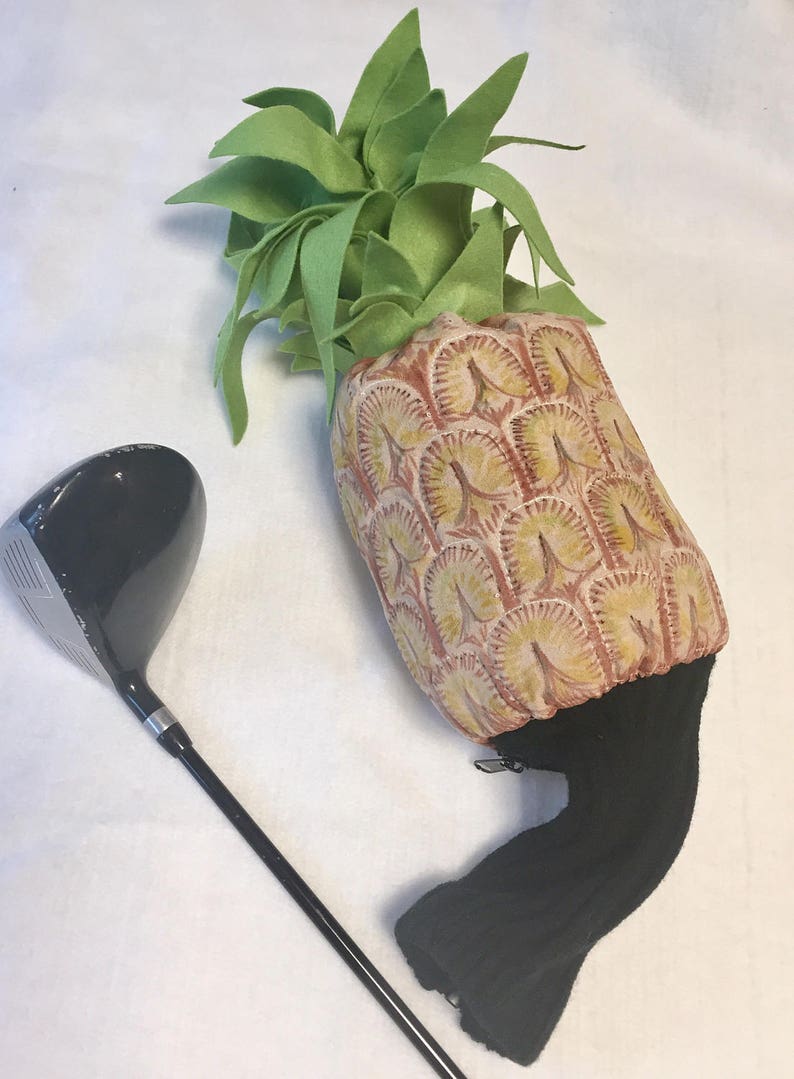 Custom made golf headcover Pineapple image 1