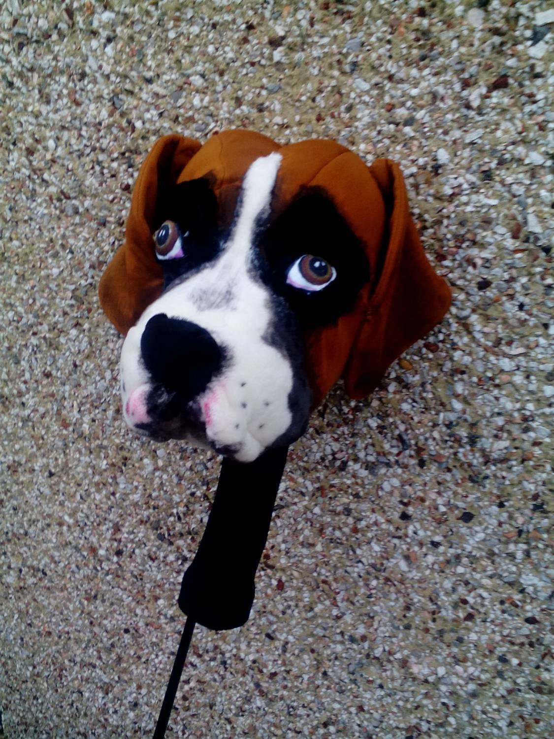 GOLF club head cover Custom Dog portrait Boxer golf Etsy
