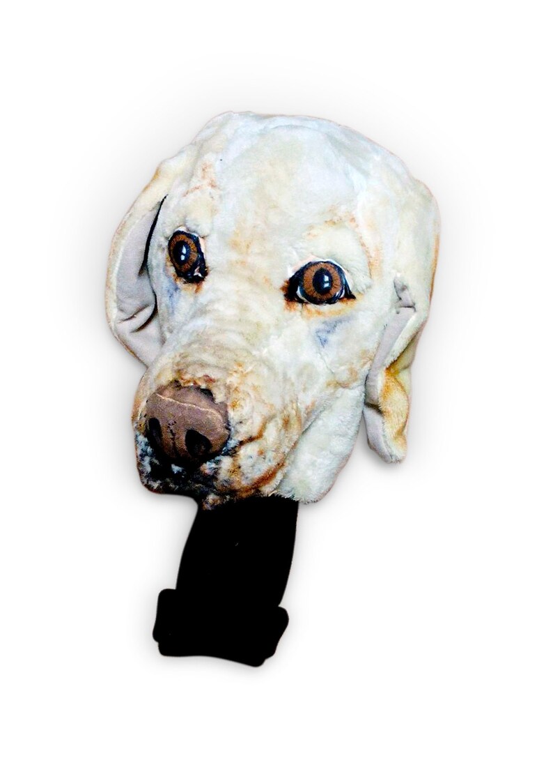 Labrador Retriever GOLF club headcover Custom Dog portrait Etsy