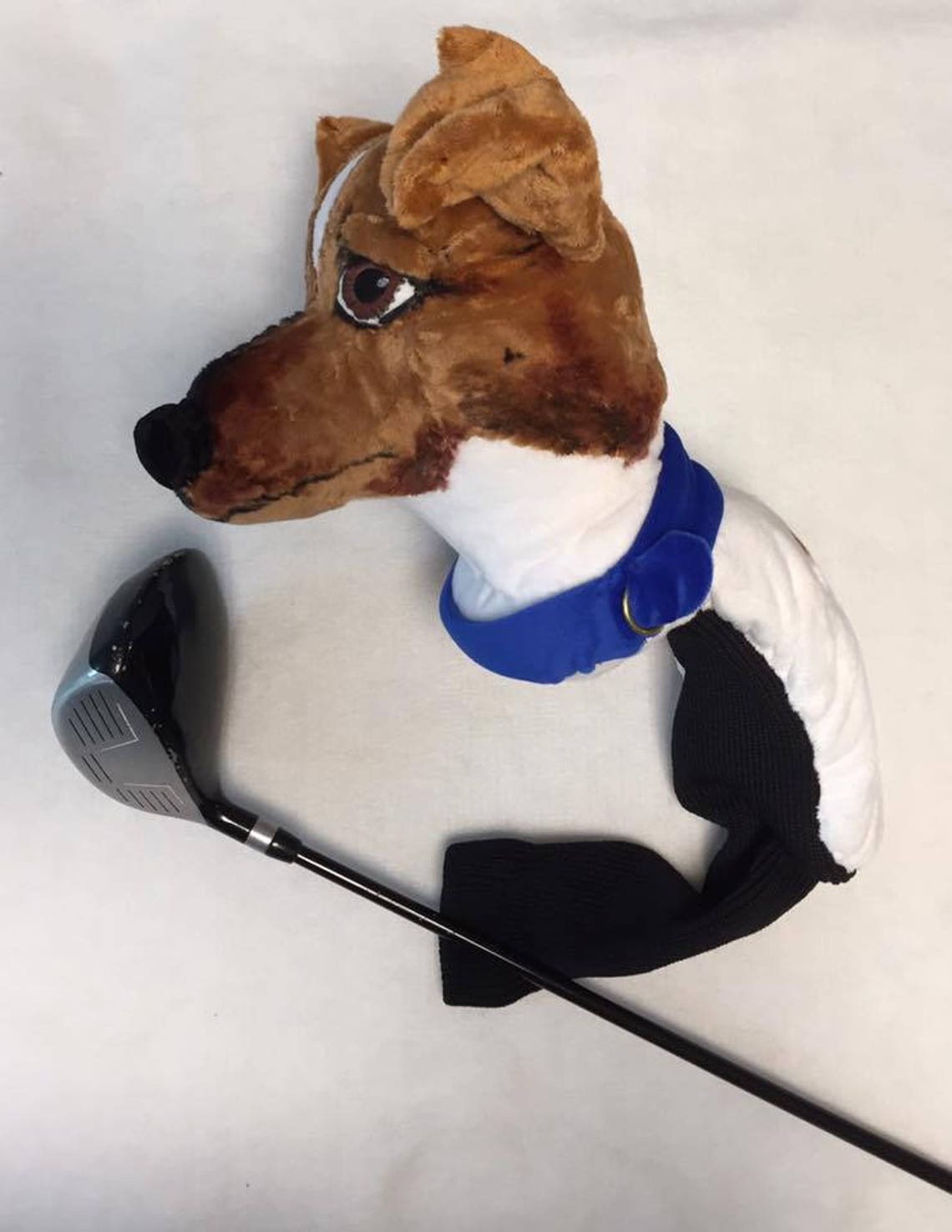 GOLF club head cover Custom Dog porrait Jack Russell golf Etsy