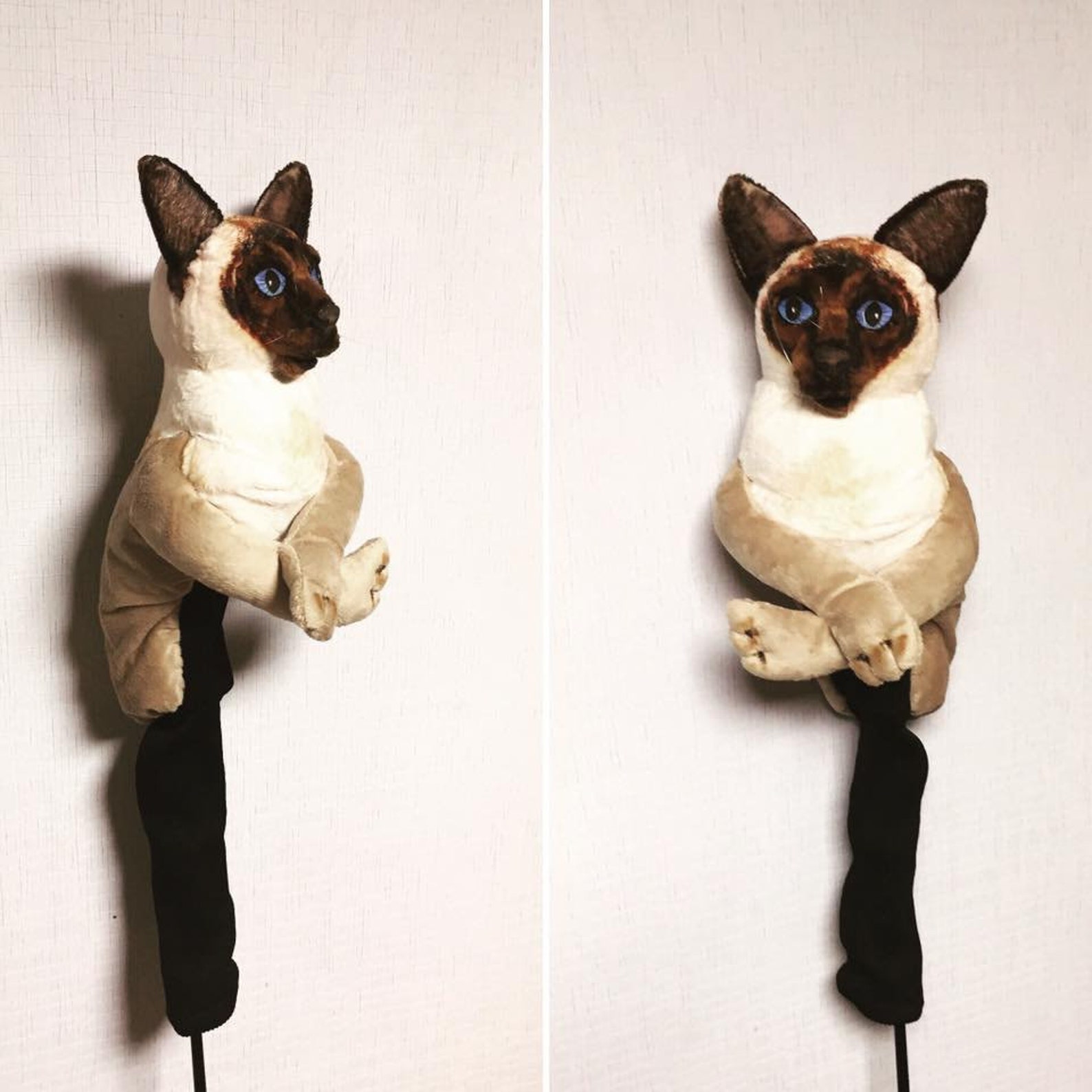 CAT Golf Club Head Cover custom Pet Portrait Golf Etsy