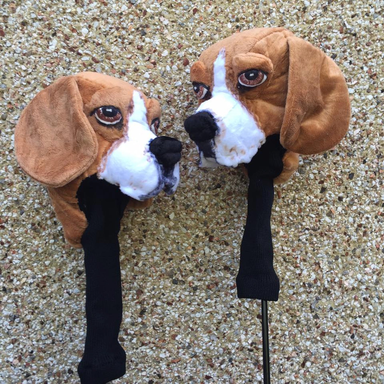 GOLF club head cover Beagle Custom Dog portrait GOLF Etsy