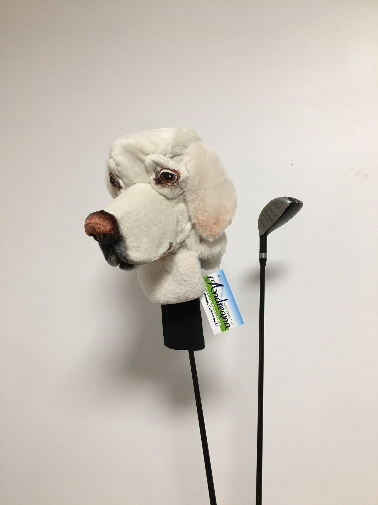 Labrador Retriever GOLF Club Headcover custom Dog Portrait Etsy UK
