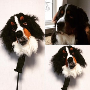 Personalisierte Golfschlägerhülle - Berner Sennenhund